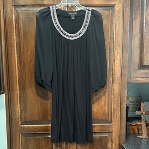 White House Black Market Sleek Black Top